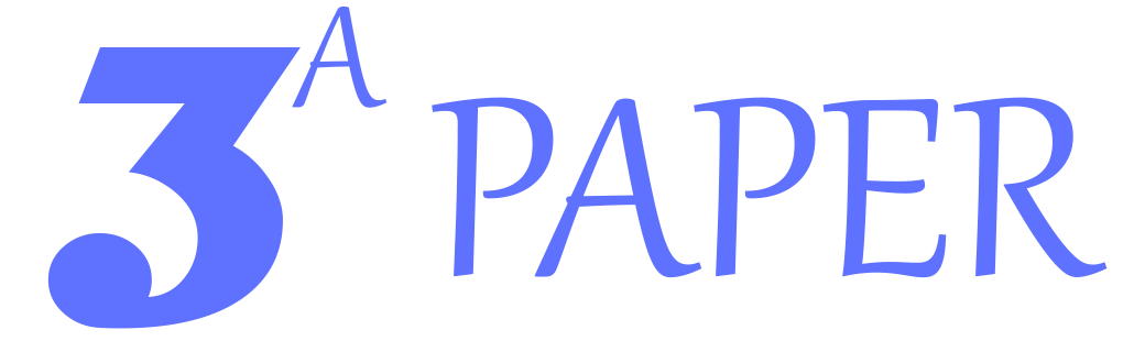 Theree A Paper Logo